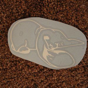 English Lop rabbit Decal